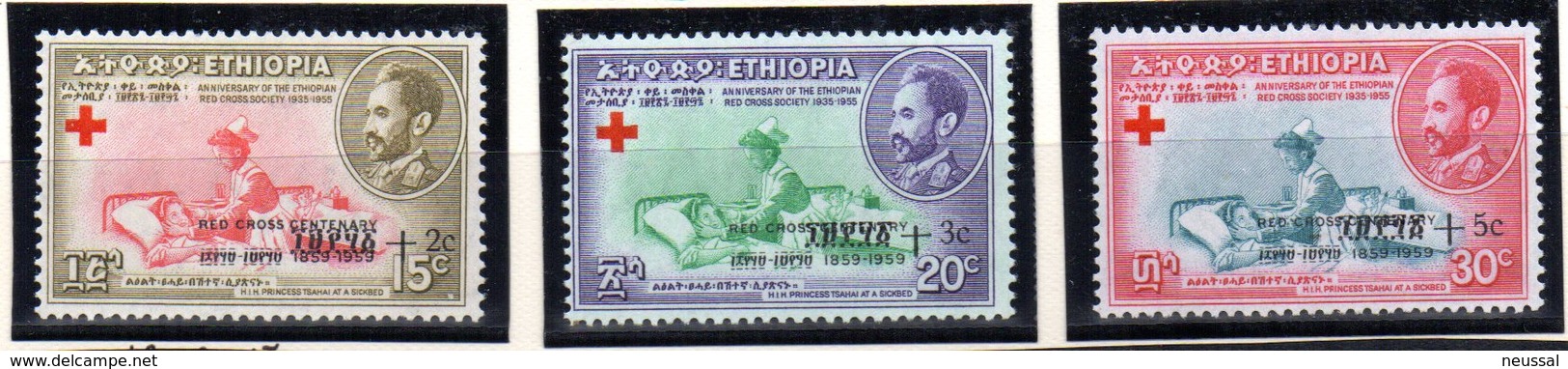 Serie Nº 349/51  Etiopia - Ethiopië