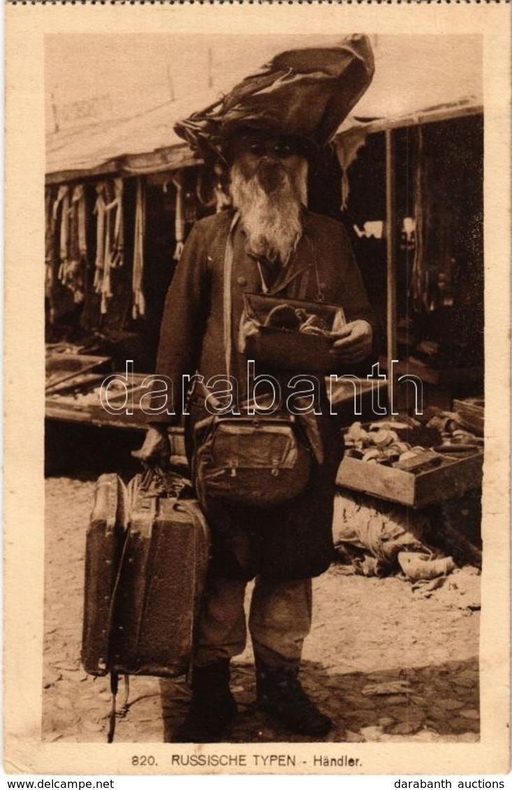 ** T2/T3 820. Russische Typen. Händler / Russian Jewish Vendor. Judaica (EK) - Unclassified