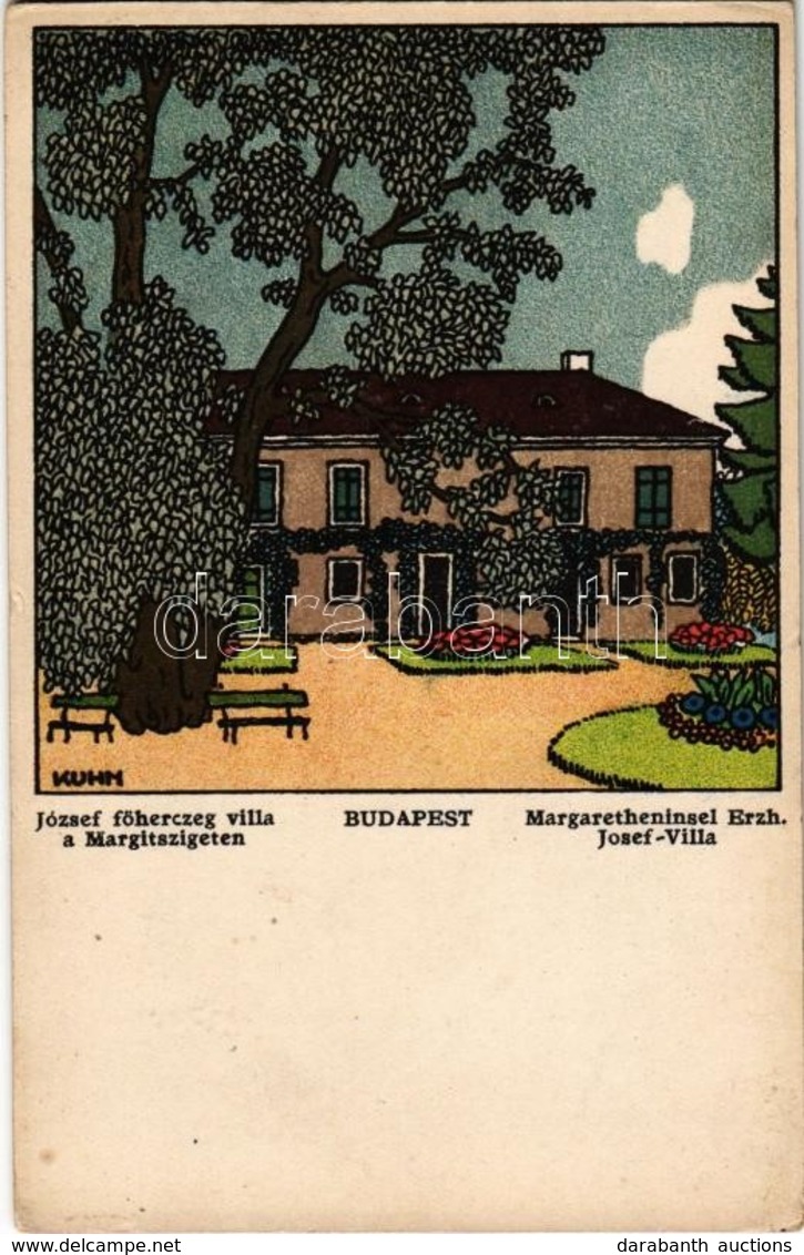 ** T2/T3 József Főherceg Villa A Margitszigeten (Budapest) / Margaretheninsel Erzh. Josef Villa. Wiener Werkstätte No. 4 - Non Classés