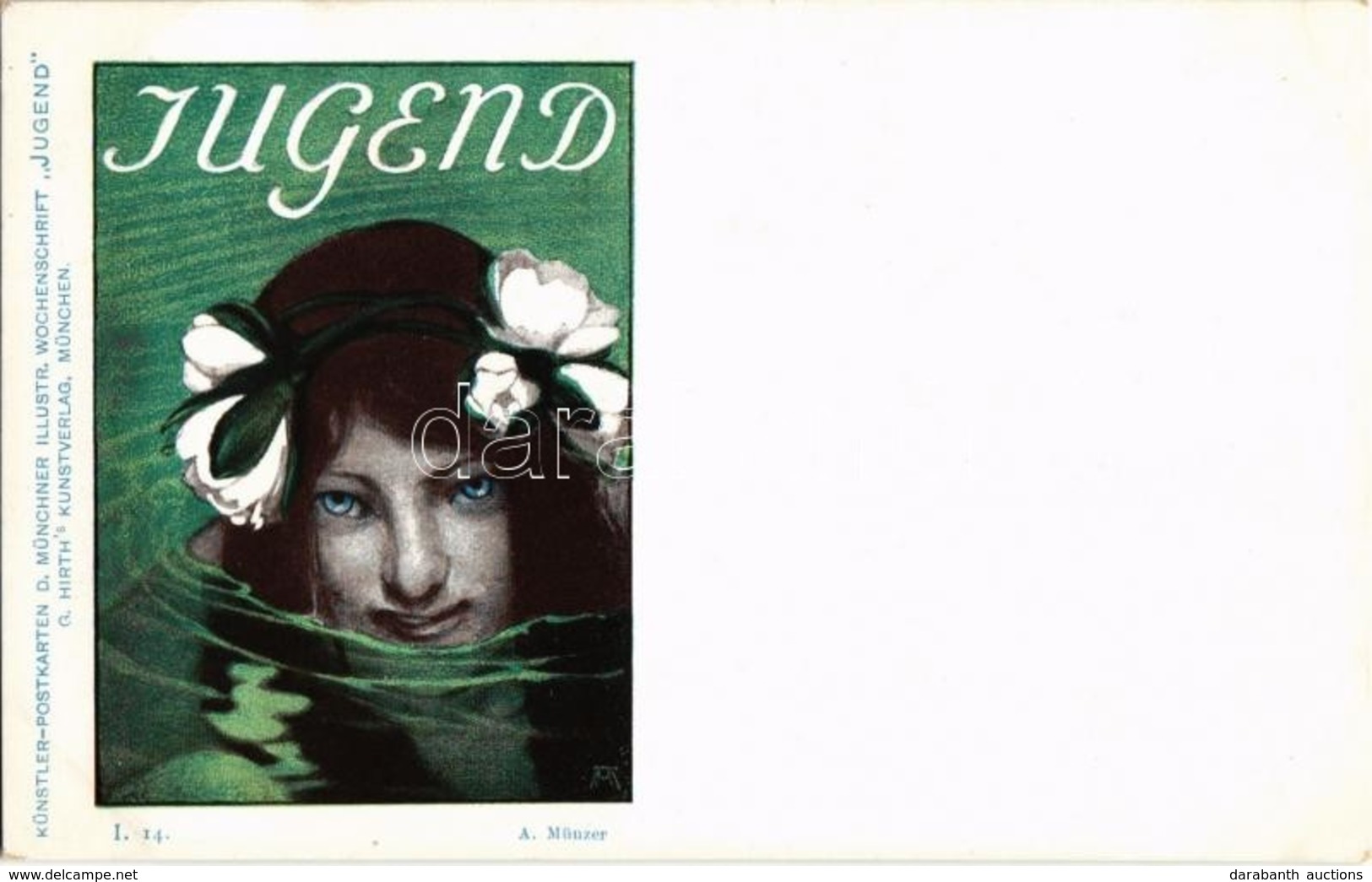 ** T1 I. 14. Jugend. Künstler-Postkarten D. Münchner Illustr. Wochenschrift 'Jugend' G. Hirth's Kunstverlag, München S:  - Non Classés