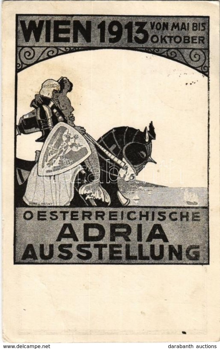 T2/T3 Österreichische Adria Ausstellung Wien 1913 Von Mai Bis Oktober /  Austrian Adriatic Exhibition In Vienna Advertis - Zonder Classificatie