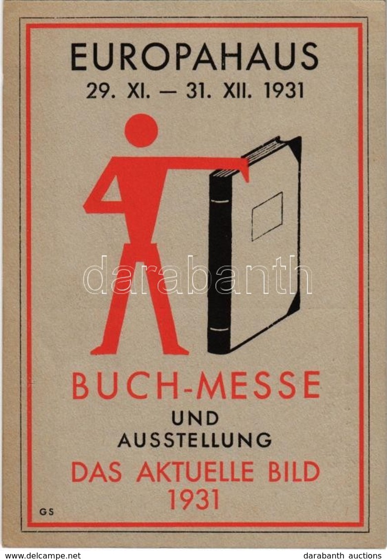 ** T1/T2 1931 Europahaus. Buch-Messe Und Ausstellung Das Aktuelle Bild / German Book Fair And Exhibition In Berlin S: G. - Ohne Zuordnung