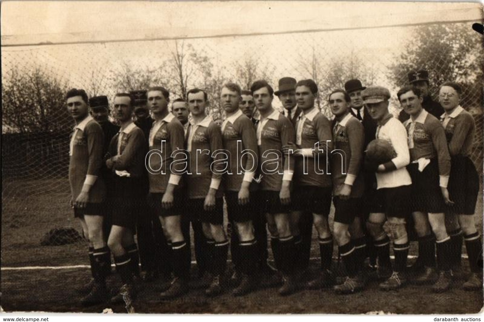 * T2/T3 1925 Nyíregyháza, NYVSC (Nyíregyházi Vasutas Sport Club) Labdarúgó Csapata, Foci / Hungarian Football Team. Phot - Ohne Zuordnung
