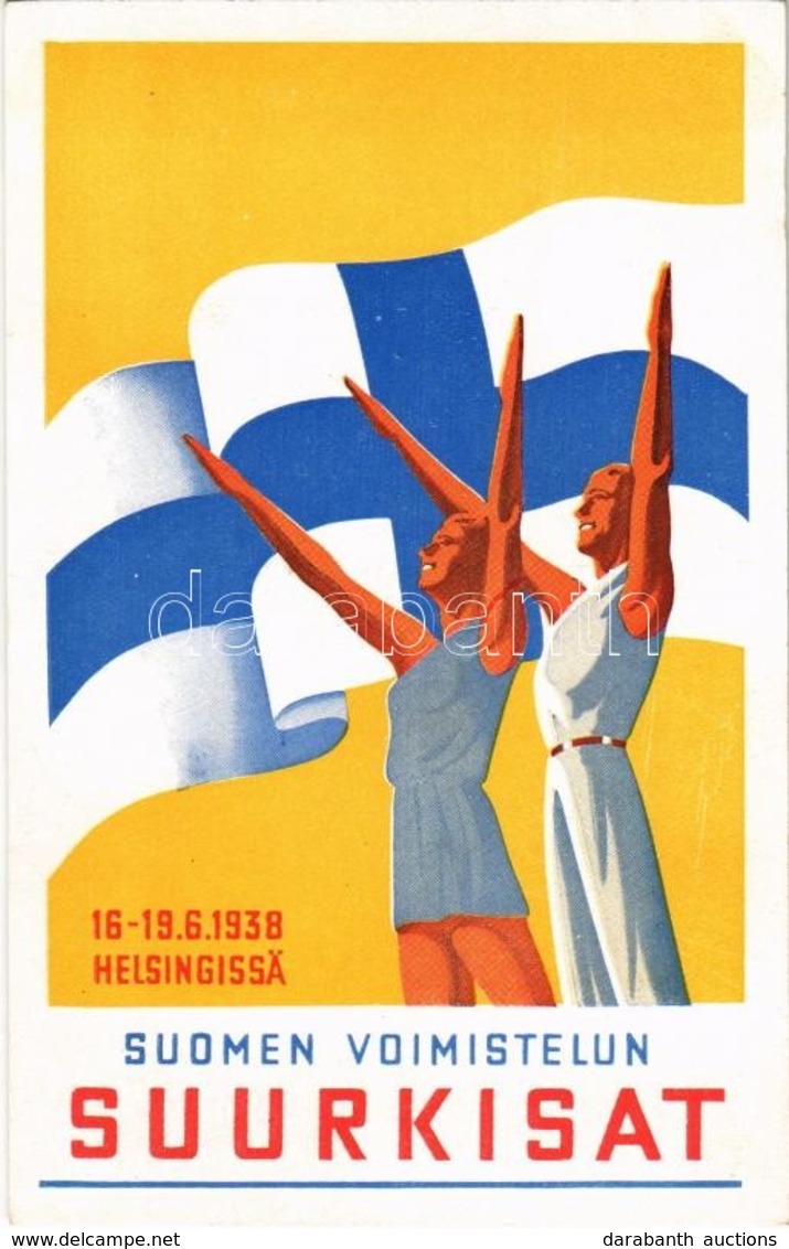 ** T1 1938 Helsingissä, Suomen Voimistelun Suurkisat / Finnish Grand Gymnastics Championship In Helsinki (civic Guard An - Non Classés