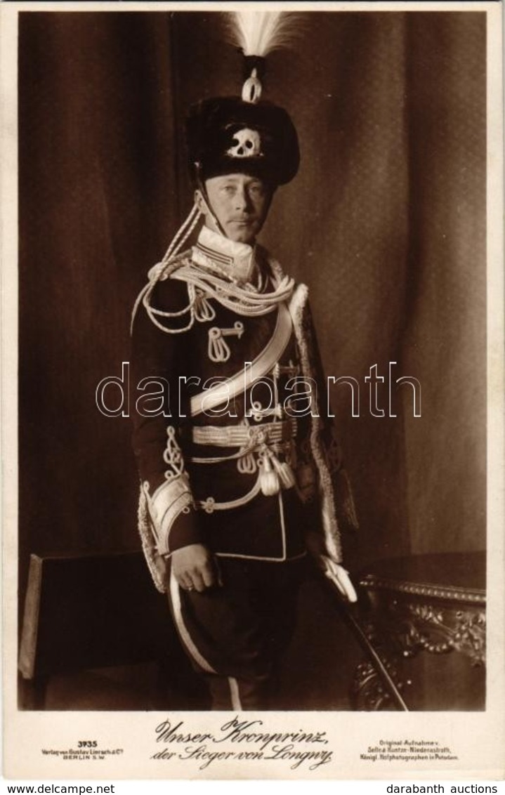 ** T2 Wilhelm, German Crown Prince, Eldest Son Of Kaiser Wilhelm II - Non Classés