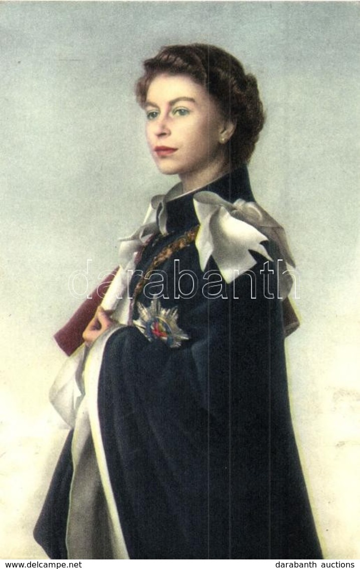 ** T2 Queen Elizabeth II. Her Majesty The Queen. Pietro Annigoni - Non Classés