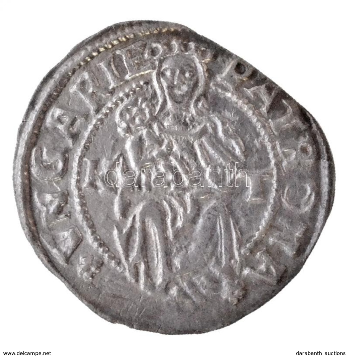 1527K-T Denár Ag 'Szapolyai János' (0,5g) T:1- / 
Hungary 1527K-T Denar Ag 'John I' (0,5g) C:AU
Huszár: 881, Unger I.: 6 - Unclassified