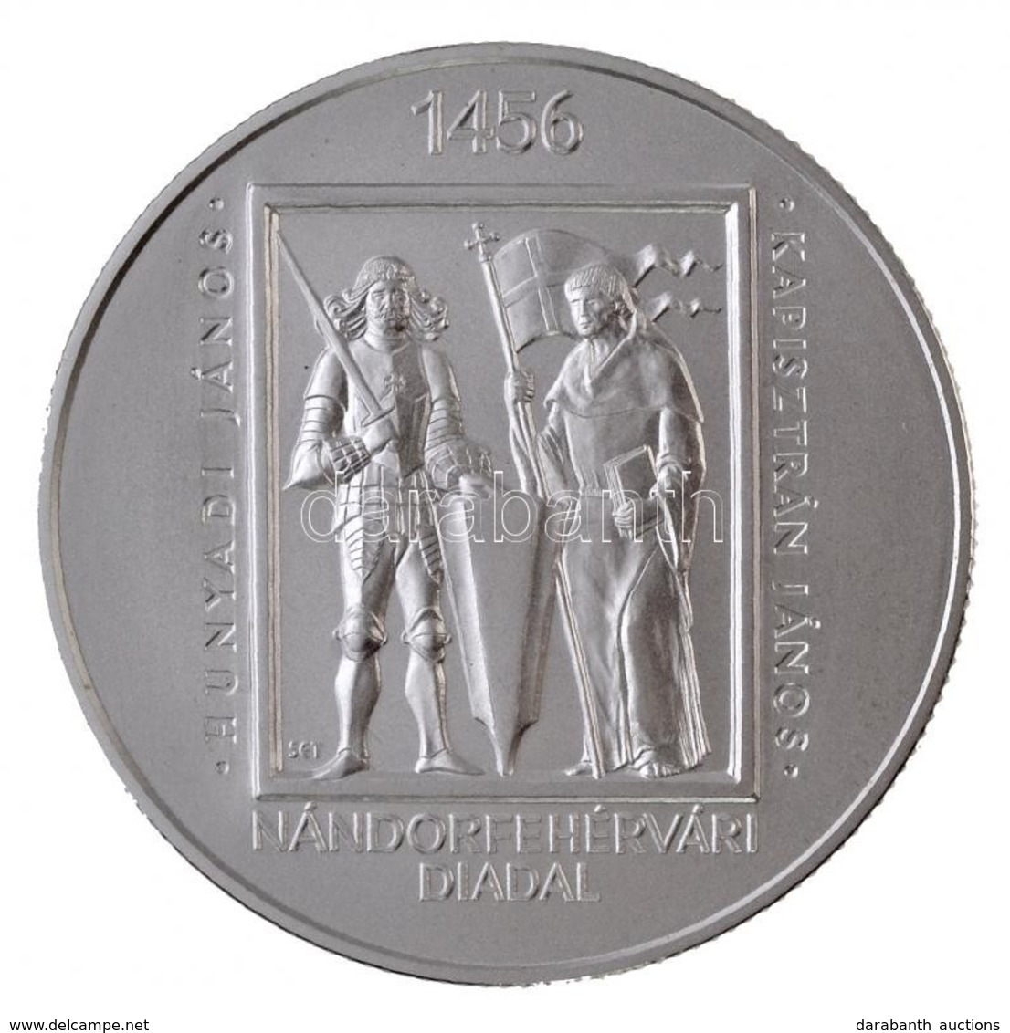 2006. 5000Ft Ag 'Nándorfehérvári Diadal' Tanúsítvánnyal T:BU / Hungary 2006. 5000Ft Ag '550th Anniversary Of The Victory - Unclassified