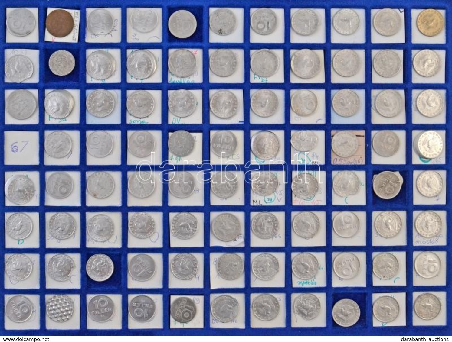 1946-2009(?) Rendkívül Tartalmas Forint-fillér Gyűjtemény Technológiai és Verdehibás érmékből 2f-től A 200Ft-os Címletek - Ohne Zuordnung