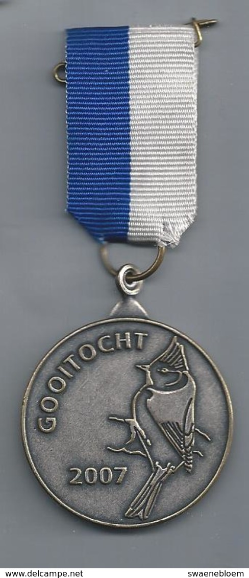 NL.- MEDAILLE. WANDELMEDAILLE. GOOITOCHT 2007. Pins - Andere & Zonder Classificatie