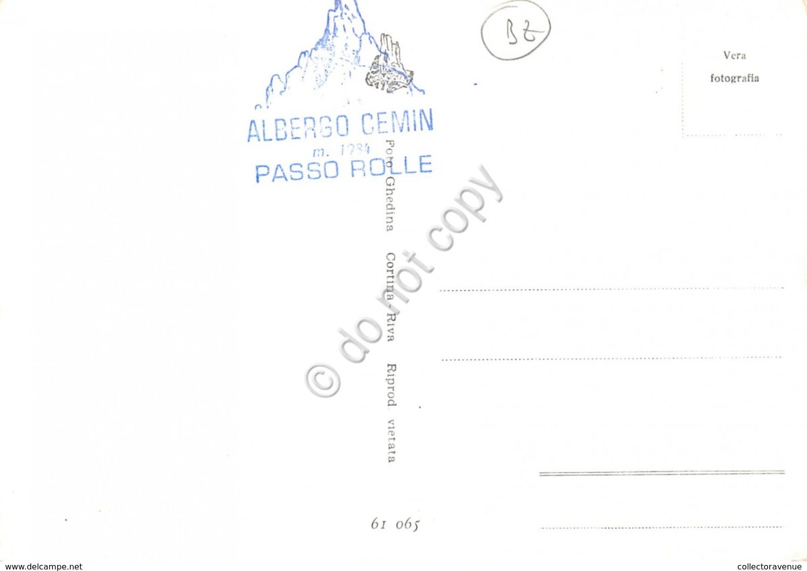 Cartolina Passo Rolle Vedute  (Trento) - Trento