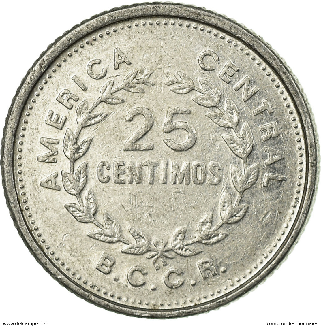 Monnaie, Costa Rica, 25 Centimos, 1986, TTB, Aluminium, KM:188.3 - Costa Rica