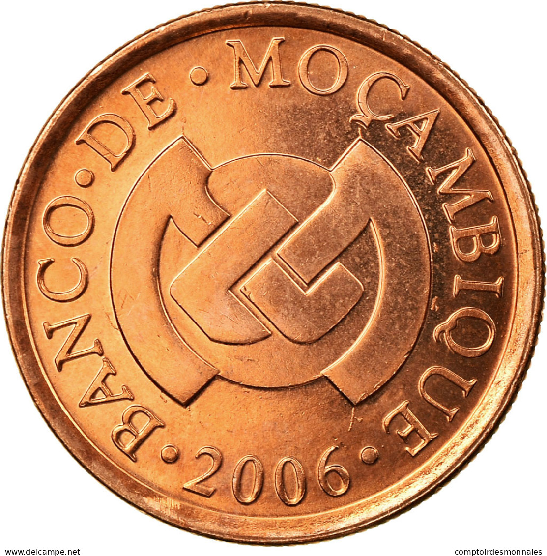 Monnaie, Mozambique, 5 Centavos, 2006, SPL, Copper Plated Steel, KM:133 - Mozambique