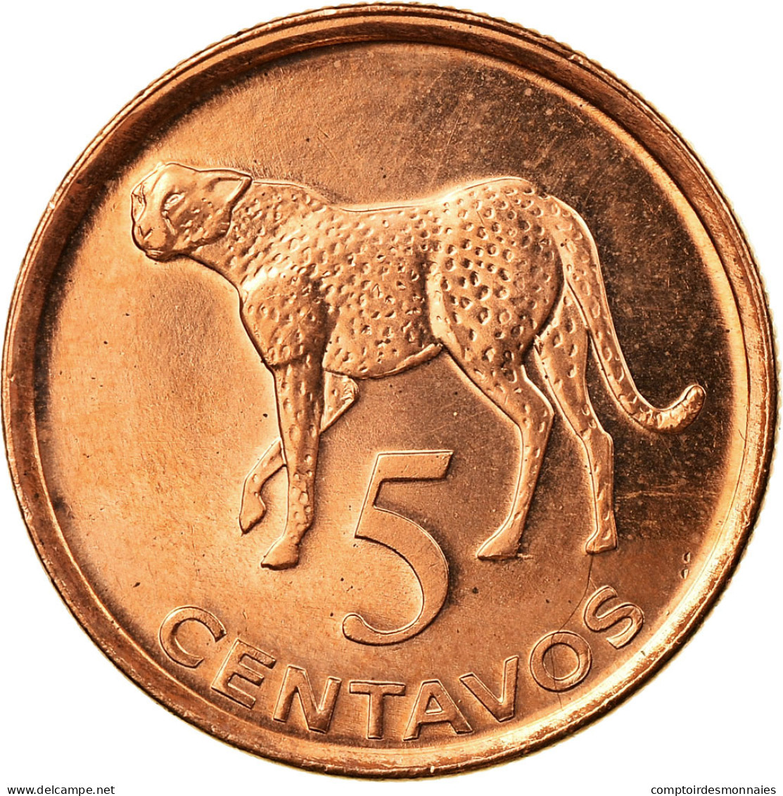 Monnaie, Mozambique, 5 Centavos, 2006, SPL, Copper Plated Steel, KM:133 - Mozambique