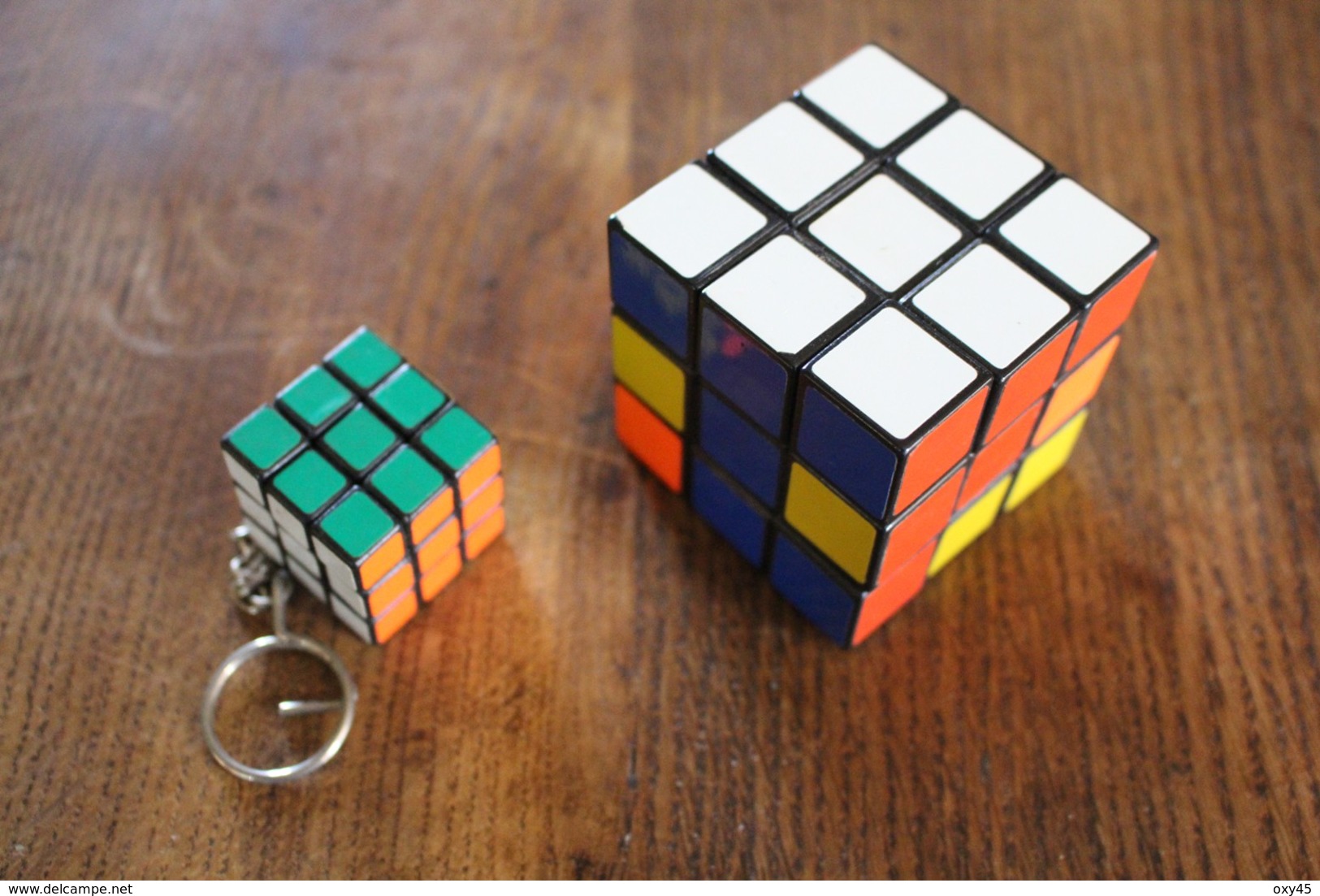 Ancien Jeux Rubik's Cube Vintage + Porte Clé Rubik's Cube - Brain Teasers, Brain Games