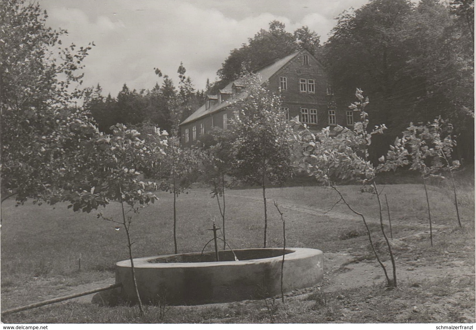 AK Zwönitz Gaststätte Bad Guter Brunnen Gutenbrunn A Niederzwönitz Affalter Lenkersdorf Dorfchemnitz Lößnitz Gablenz DDR - Zwoenitz