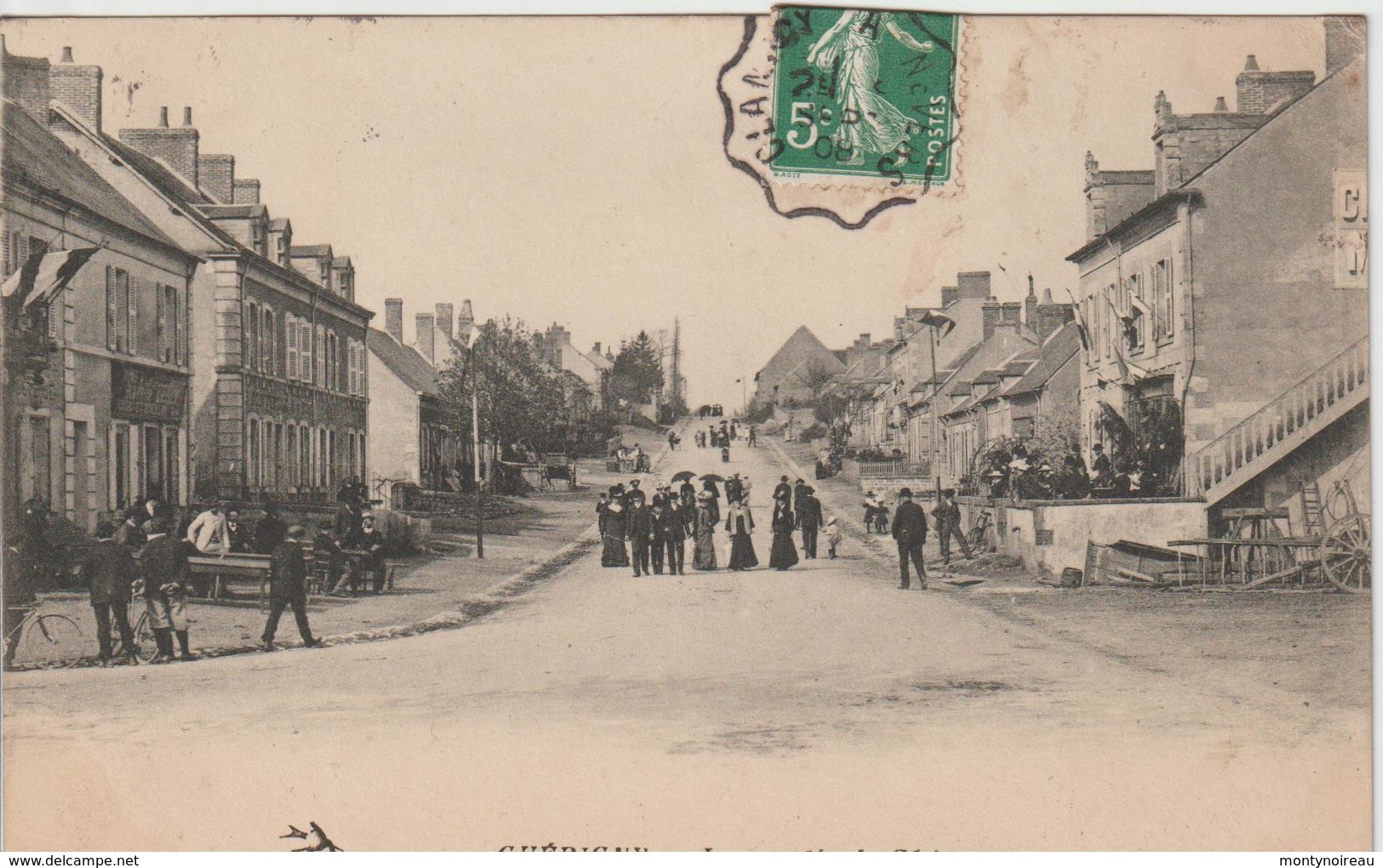 Nièvre :   GUERIGNY  : La  Montée   De   Châtre - Guerigny