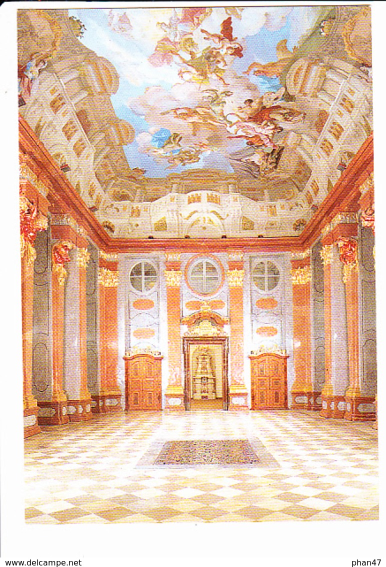 MELK (Autriche) Intérieur De L'Abbaye Bénédictine. Marmorsaal, Photo Baumgartner 1990 Environ - Melk
