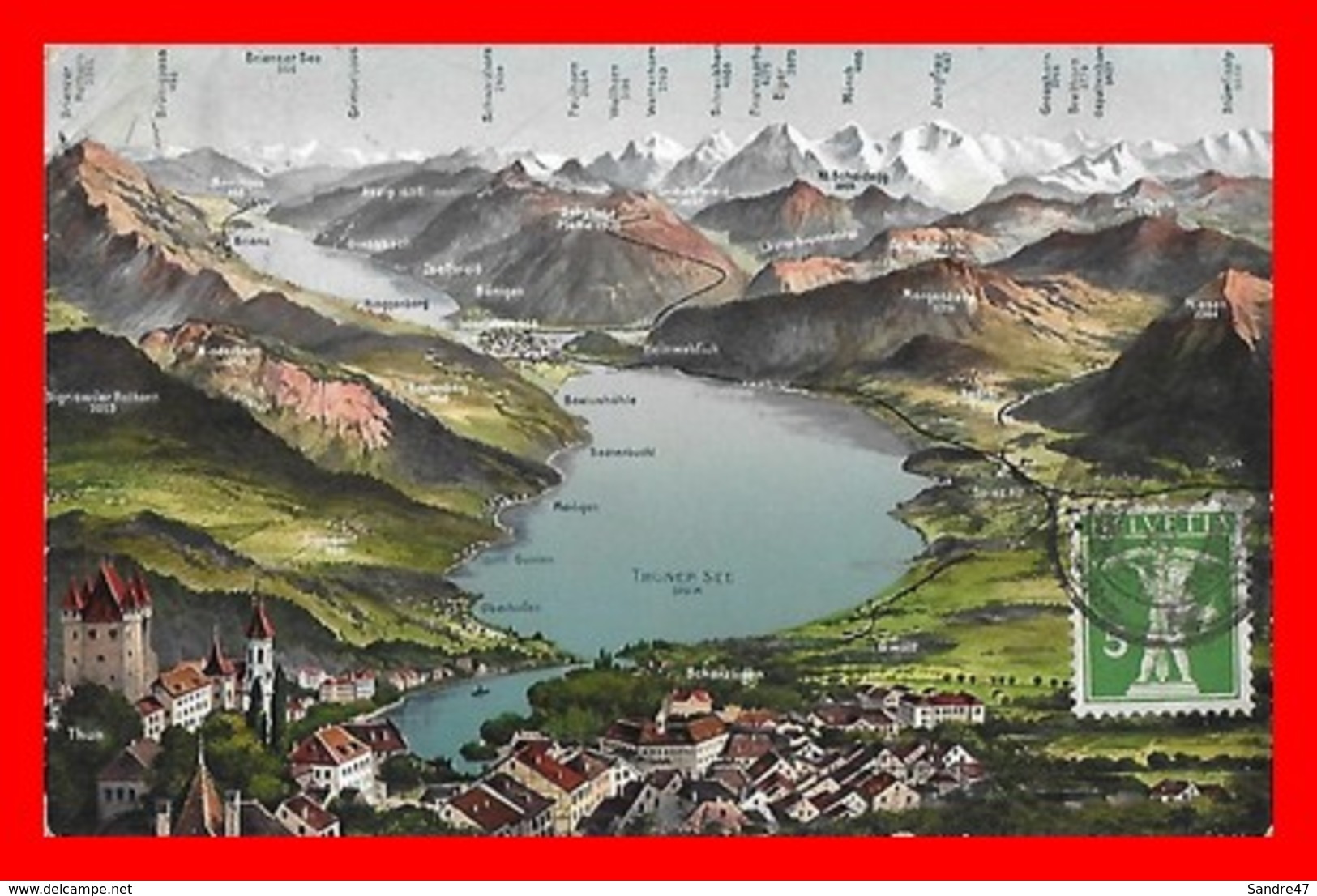 CPA THUN (Suisse)   Lac De Thoune...*98 - Thun