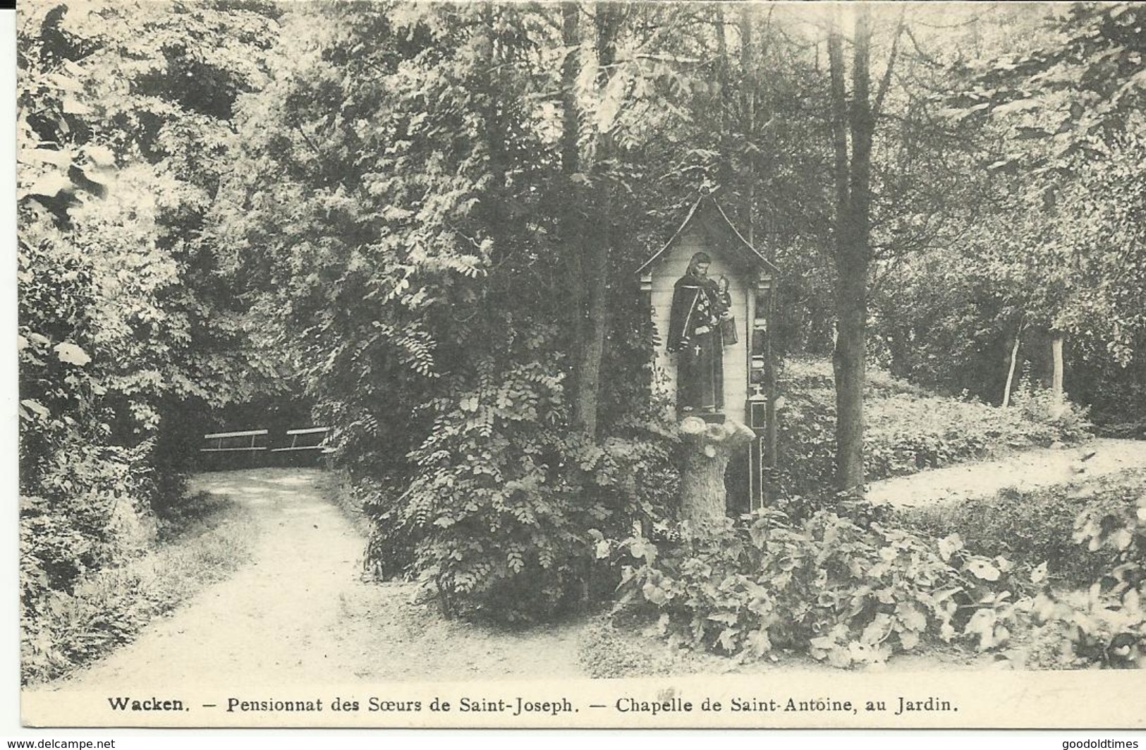 Wacken Pensionnat Des Soeurs De Saint Joseph - Chapelle De Saint Antoine,au Jardin   (1202) - Dentergem