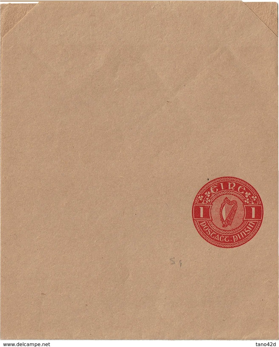 FRAL3- IRLANDE BANDE POUR JOURNAUX 1pg MICHEL N°4 TTB - Postal Stationery