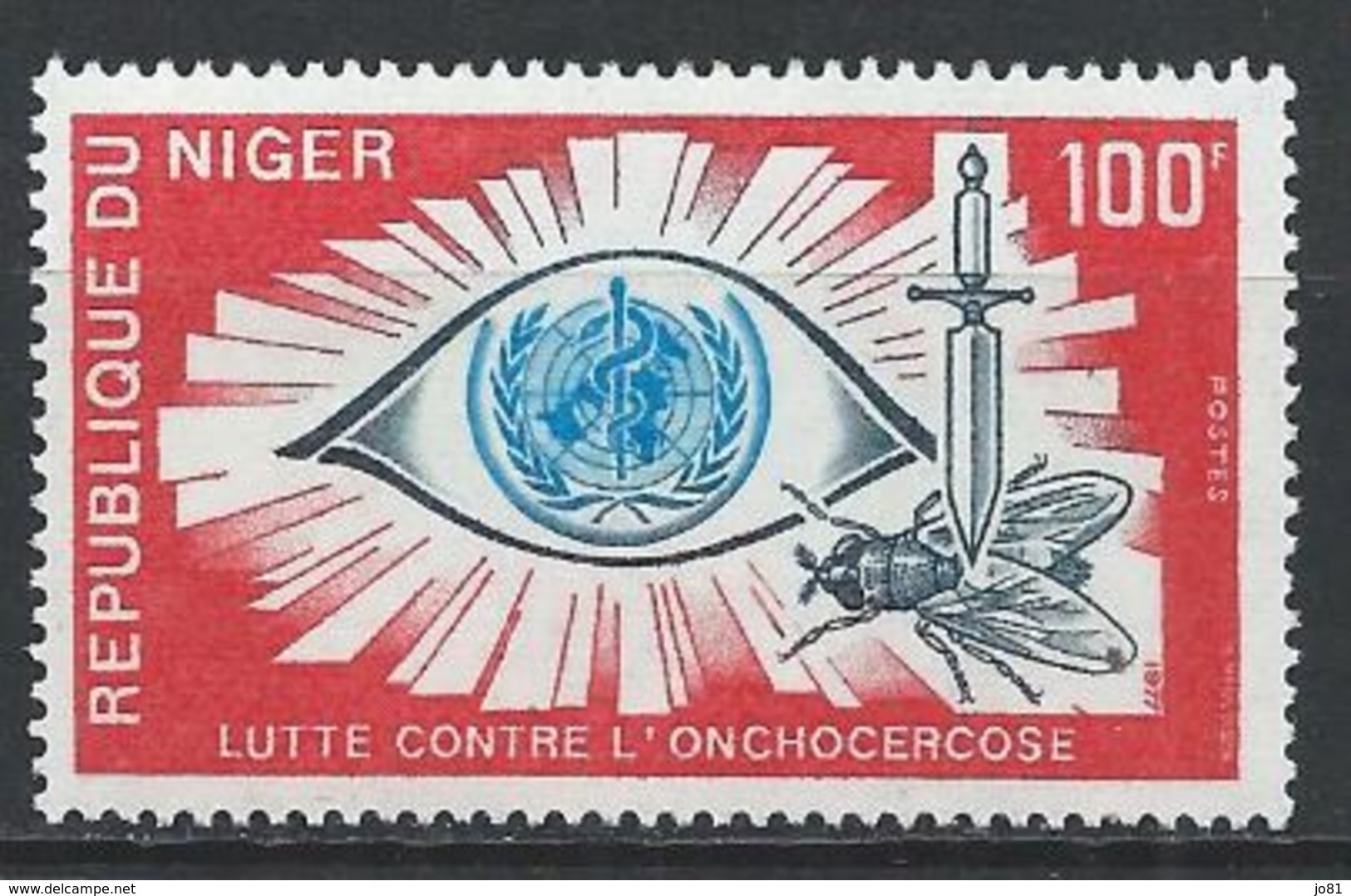 Niger YT 403 XX / MNH Santé Health - Niger (1960-...)