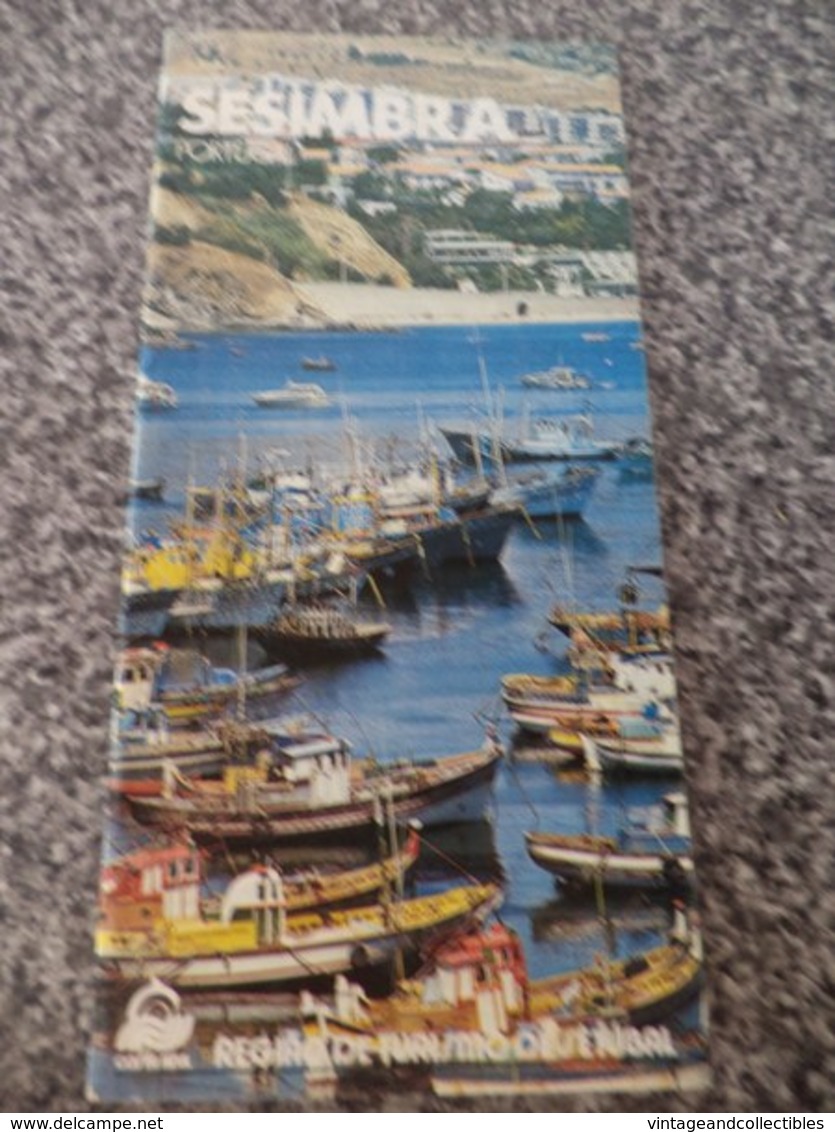 PANFLETO PUBLICITÁRIO SESIMBRA - PORTUGAL - Tourism Brochures