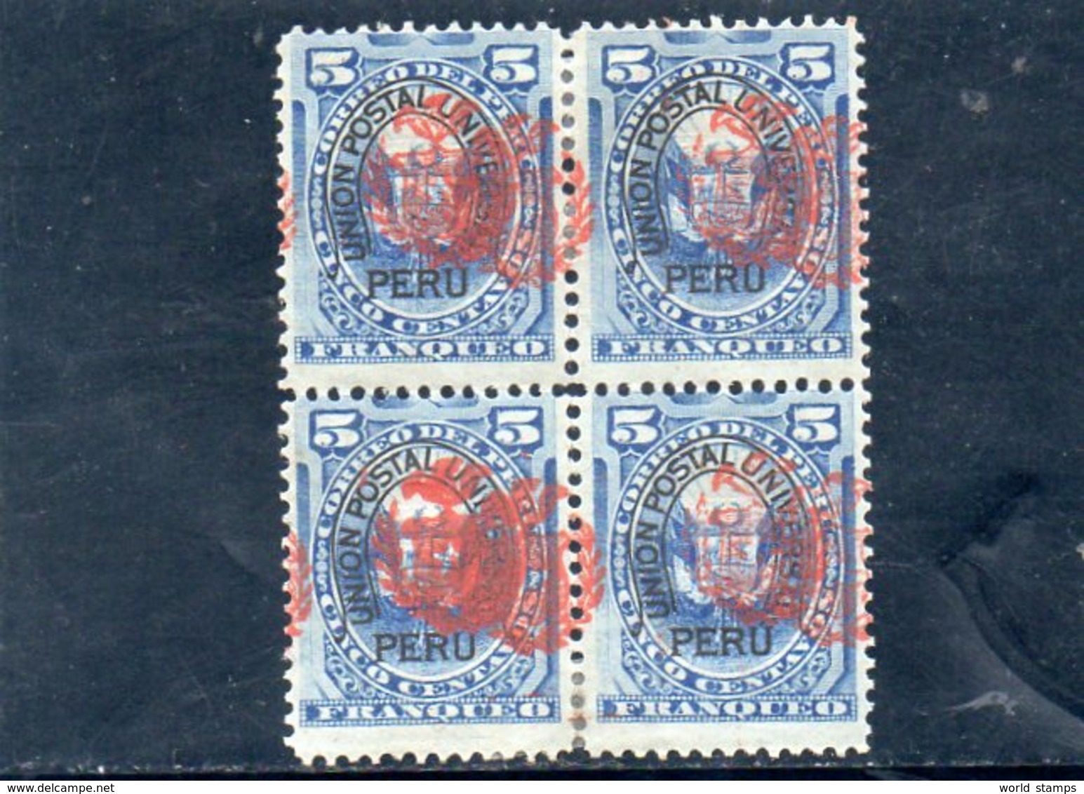 PEROU 1882 * - Perú