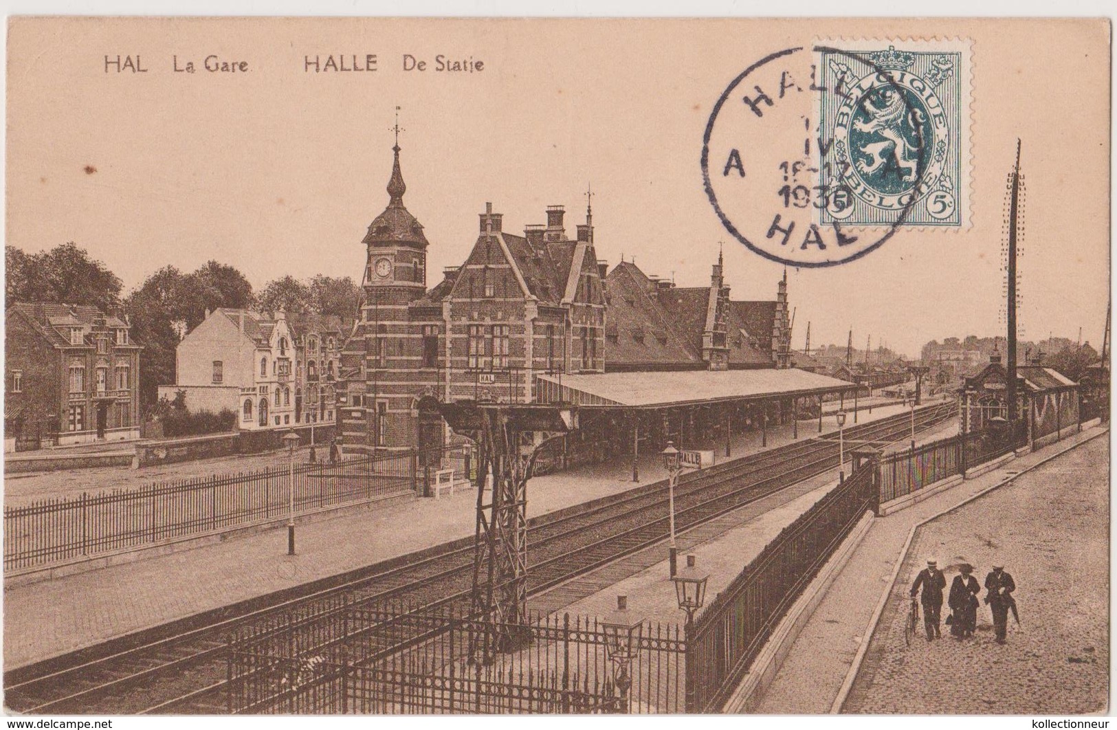 HALLE - HAL De Statie - La Gare - Halle