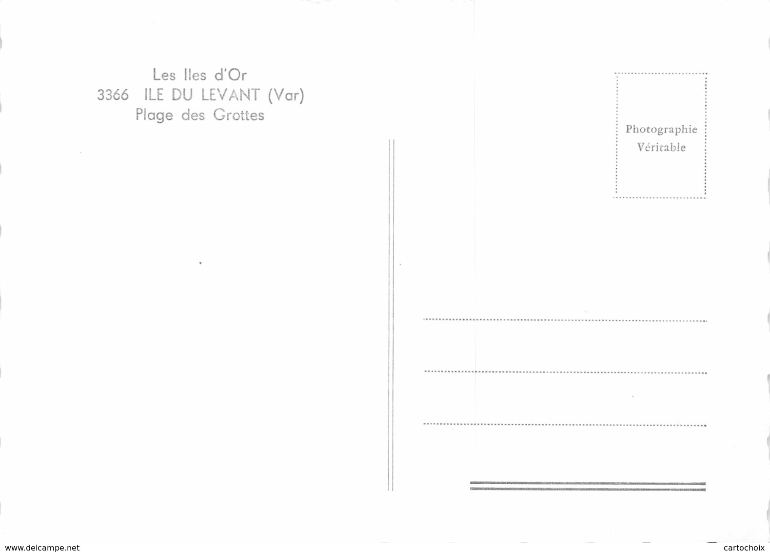 83 - Ile Du Levant - Beau Plan De La Plage Des Grottes - ( Barques - Nudistes ) - N°2 - Other & Unclassified