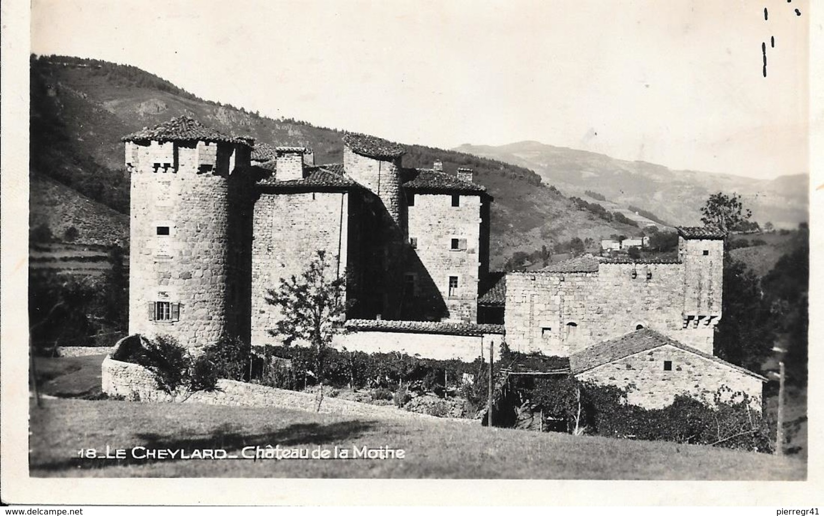 CPA-1940-07-LE CHEYLARD-CHATEAU De La MOTHE-TBE - Le Cheylard