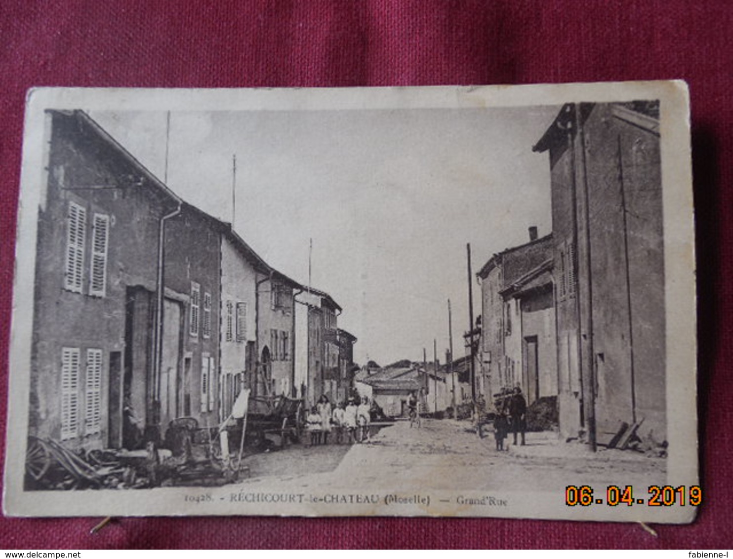 CPA - Réchicourt-le-Château - Grand'Rue - Rechicourt Le Chateau