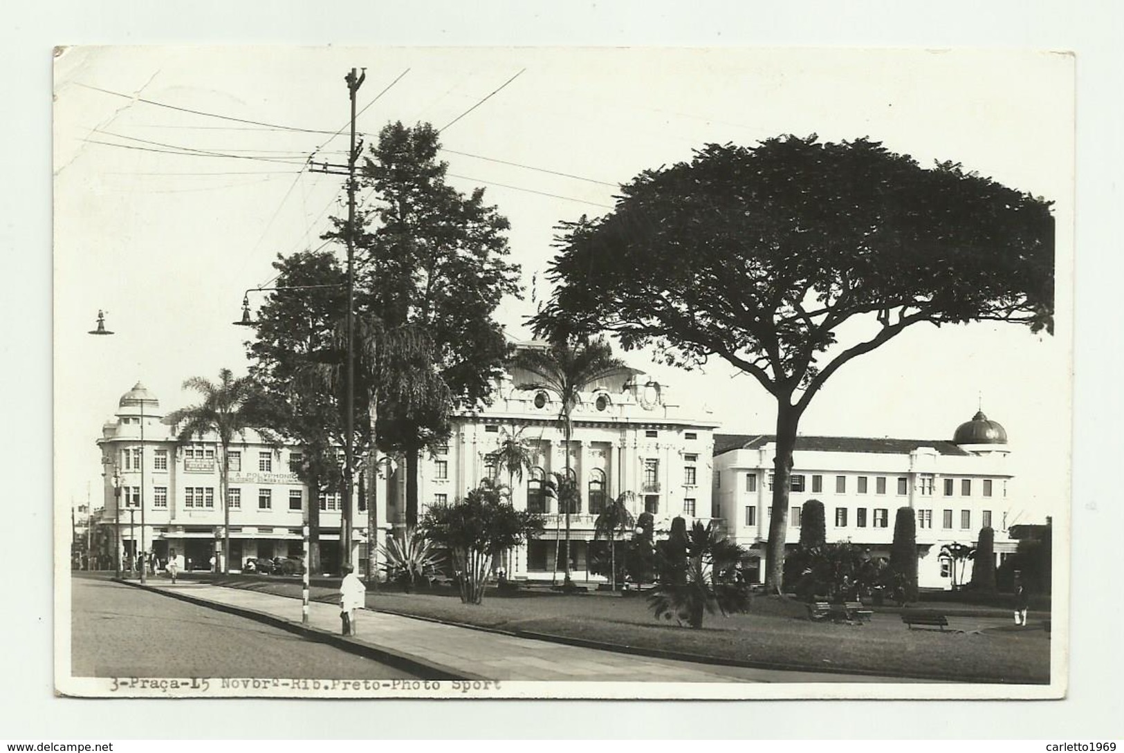 RIBEIRAO PRETO - BRASILE VIAGGIATA 1931 FP - São Paulo