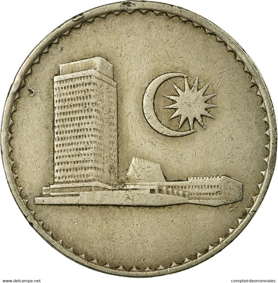 Monnaie, Malaysie, 20 Sen, 1967, Franklin Mint, TB, Copper-nickel, KM:4 - Malaysie