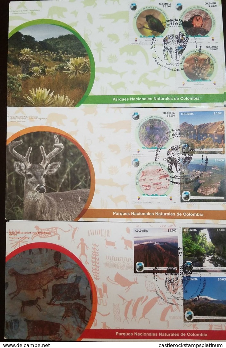 L) 2019 COLOMBIA, NATIONAL PARK OF COLOMBIA, FAUNA & FLORA, COUGAR, BIRD, ANIMALS, BEAR, NATURE, VOLCANE, CAVE OF THE GU - Colombia