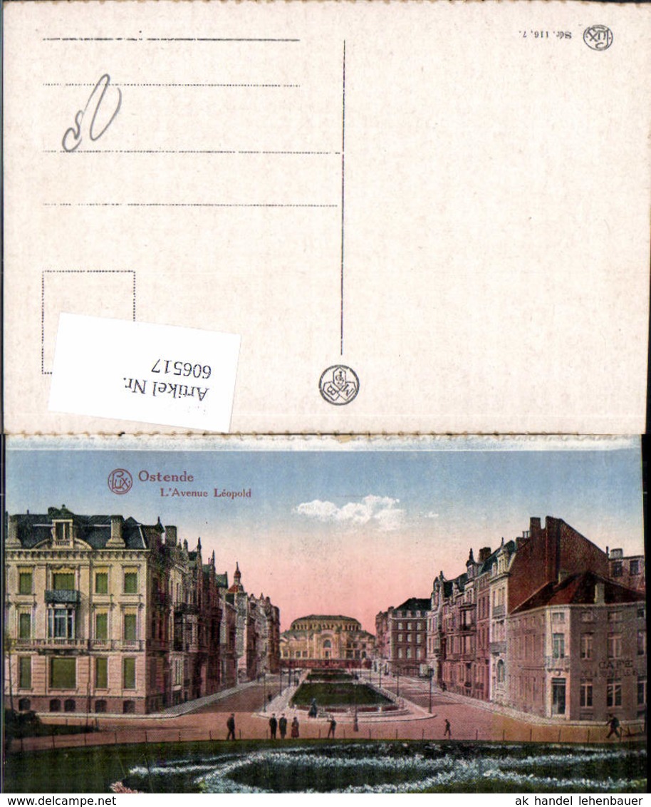 606517,Ostende L Avenue Leopold Belgium - Sonstige & Ohne Zuordnung