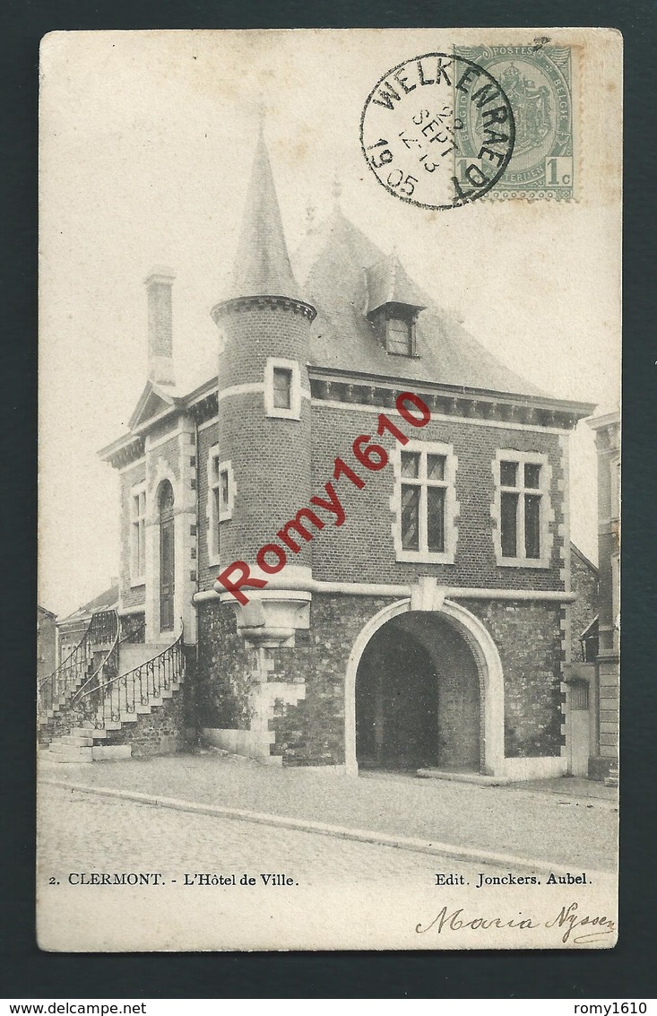 Clermont - L'Hôtel De Ville - Engis