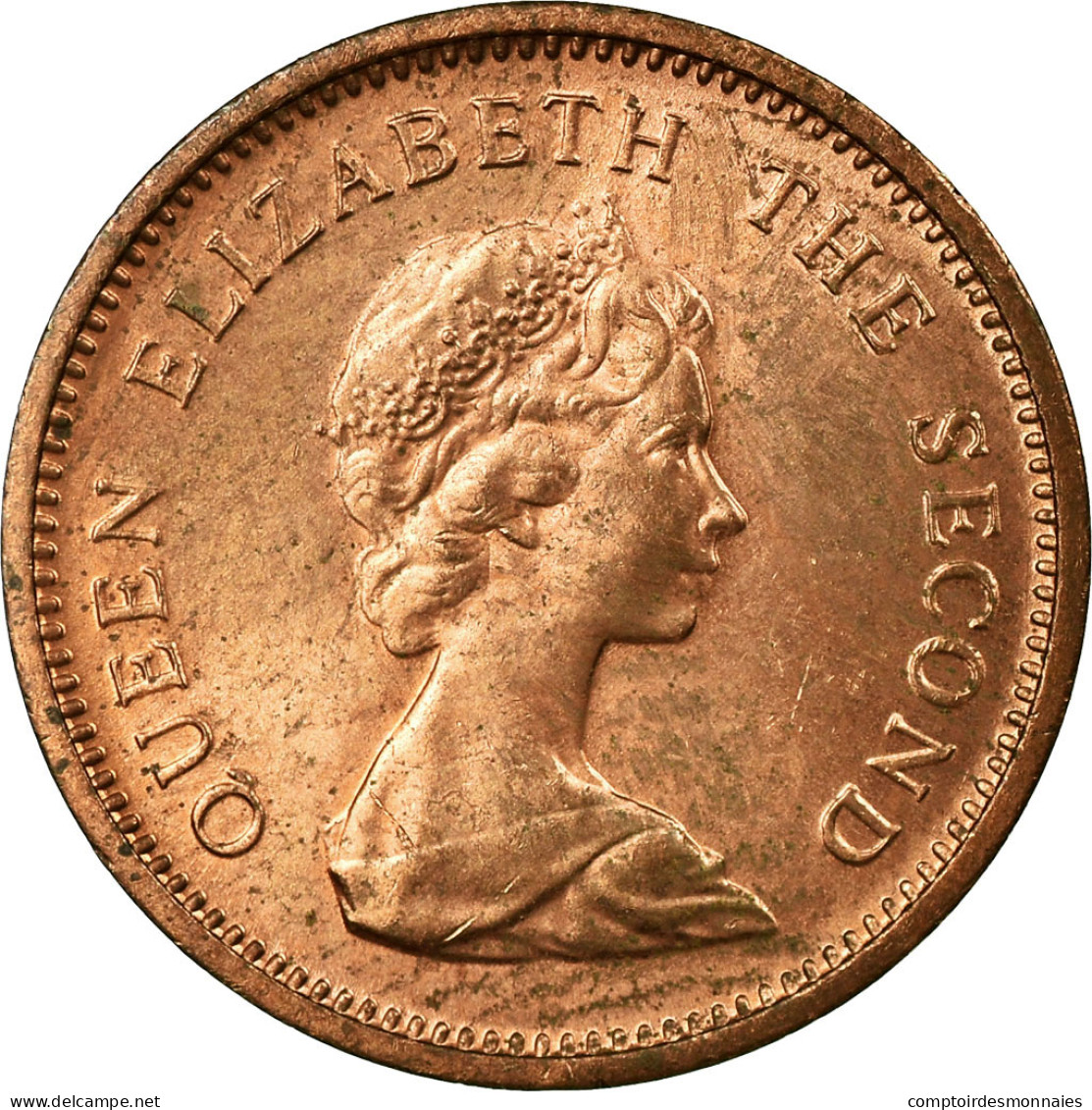 Monnaie, Jersey, Elizabeth II, 1/2 New Penny, 1971, SUP+, Bronze, KM:29 - Jersey