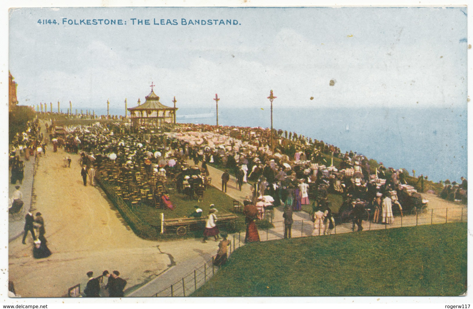 Folkestone: The Leas Bandstand - Folkestone