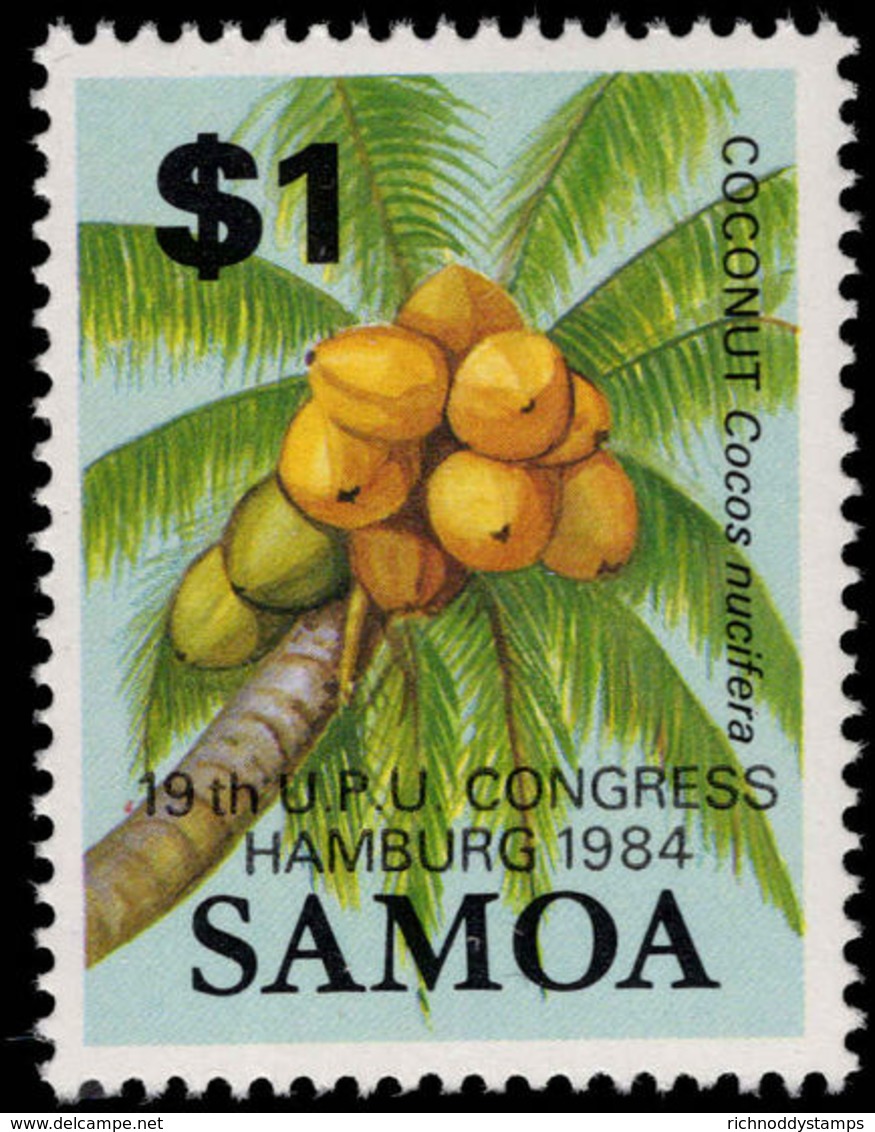 Samoa 1984 Hamburg UPU Unmounted Mint. - Samoa