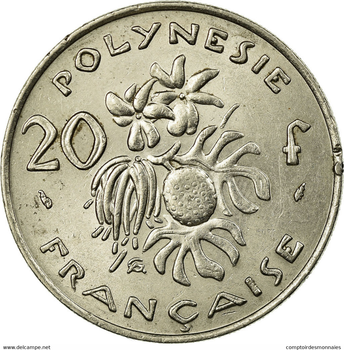 Monnaie, French Polynesia, 20 Francs, 1975, Paris, TTB, Nickel, KM:9 - Polynésie Française