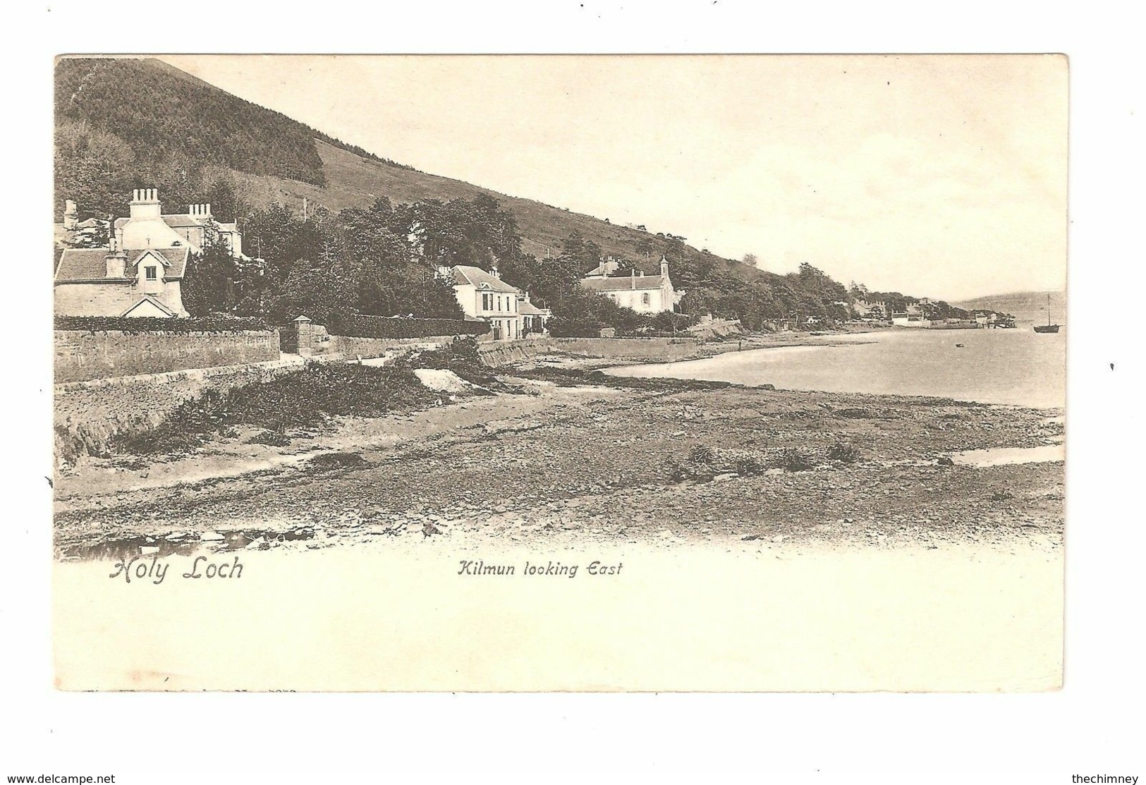 HOLY LOCH KILMUN LOOKING EAST NR STRONE BLAIRMORE ARDENTINNY SCOTLAND - Argyllshire