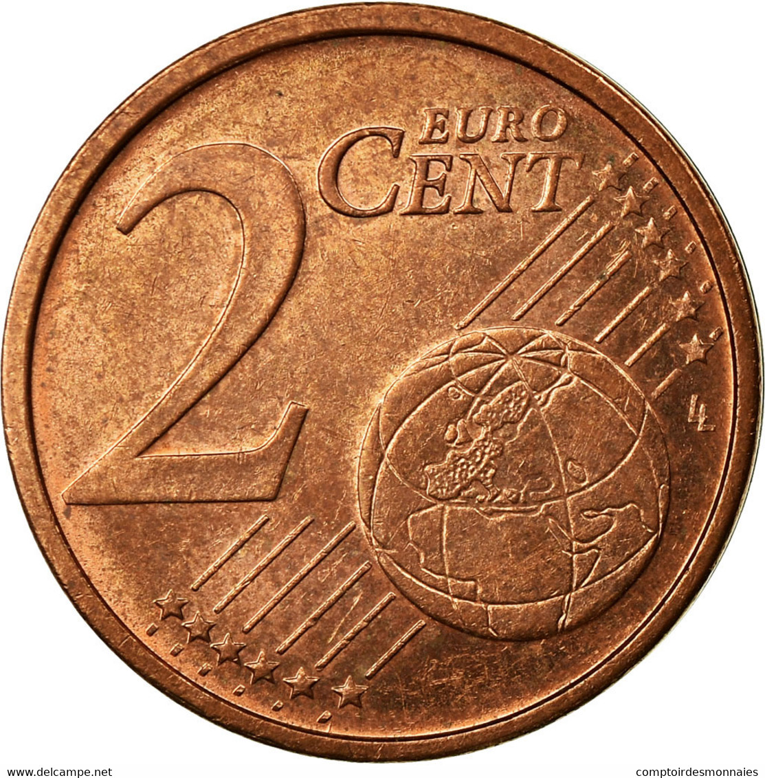 République Fédérale Allemande, 2 Euro Cent, 2002, TTB, Copper Plated Steel - Allemagne