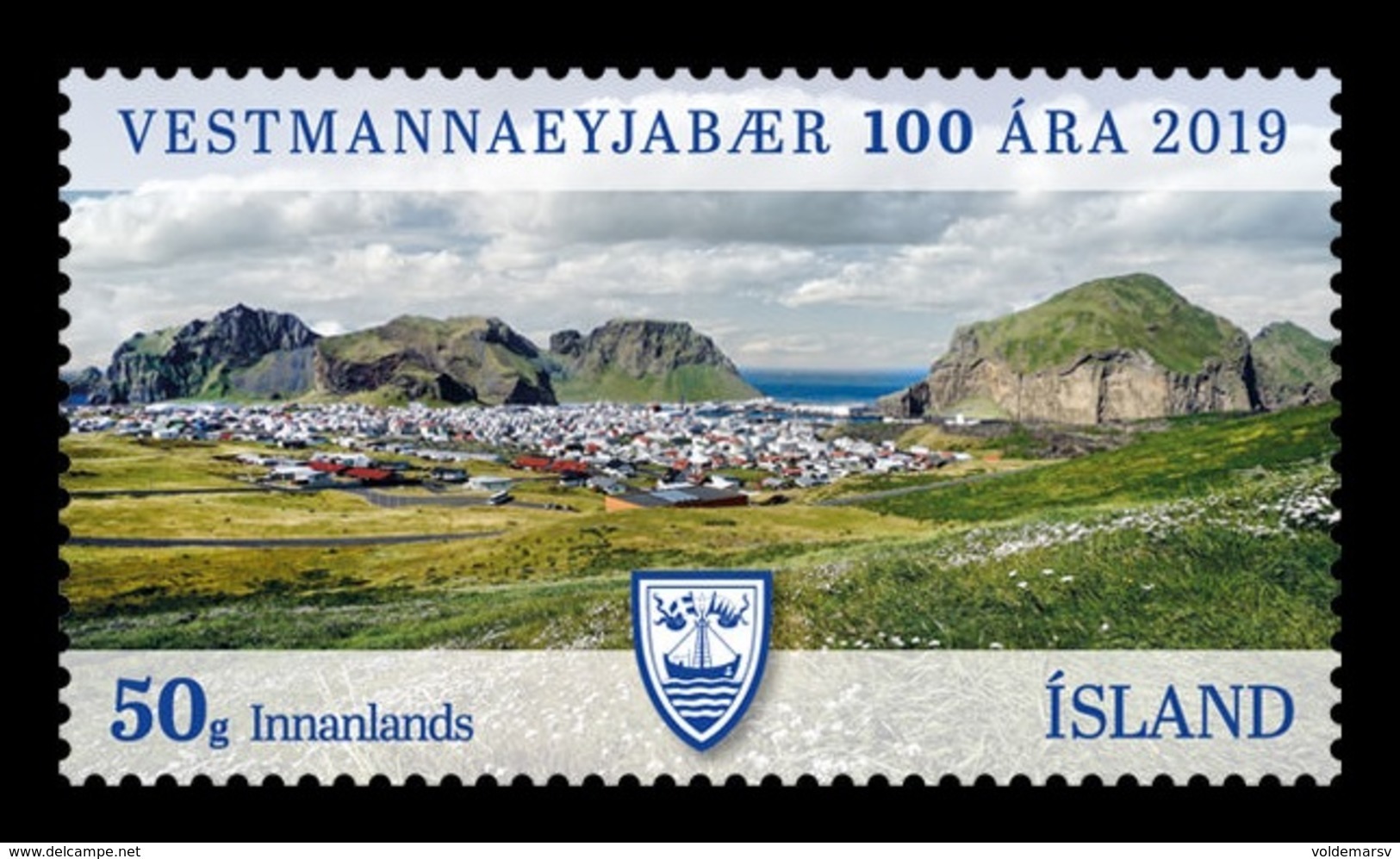 Iceland 2019 Mih. 1579 Municipality Of Vestmannaeyjar MNH ** - Neufs