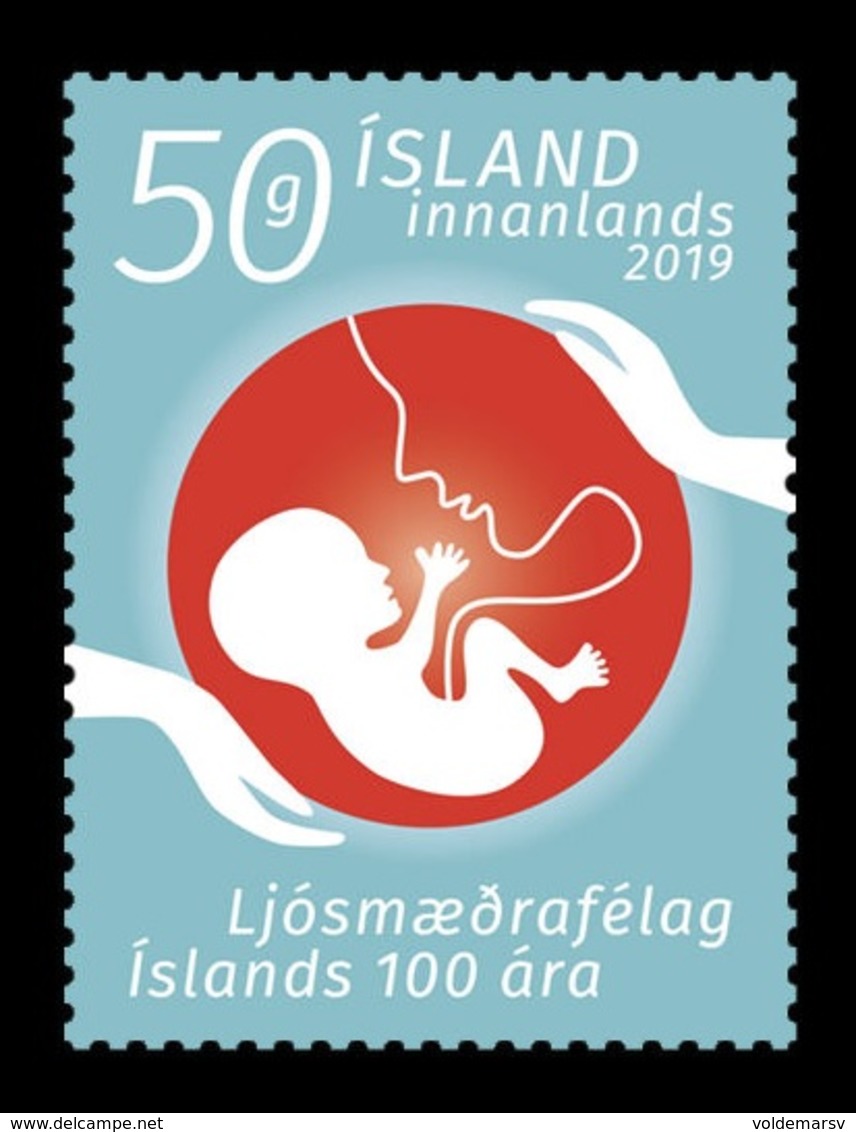 Iceland 2019 Mih. 1585 Medicine. Icelandic Midwives Association MNH ** - Unused Stamps