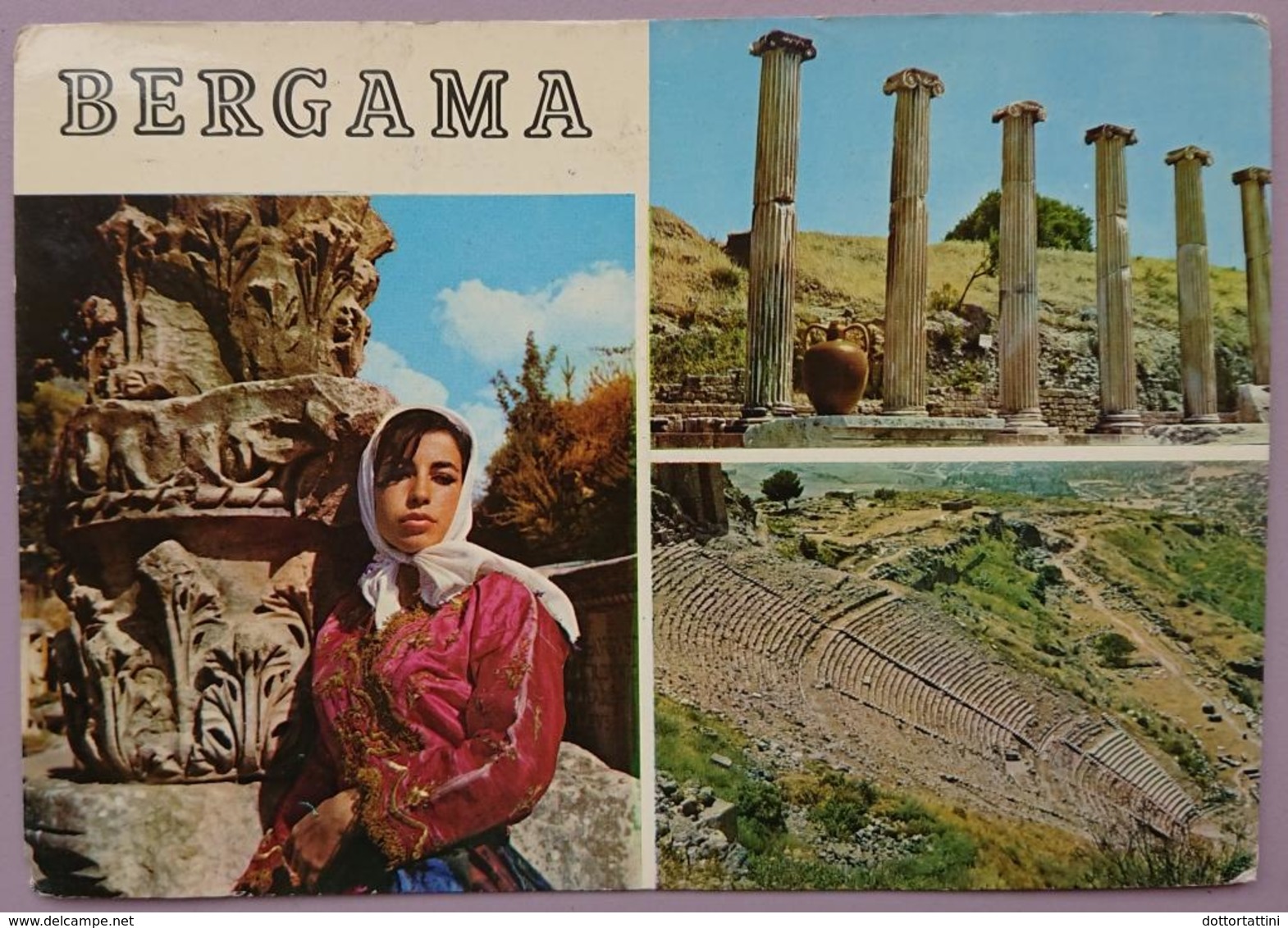 BERGAMA - Turkey - Multiview, Girl    Vg - Turquie