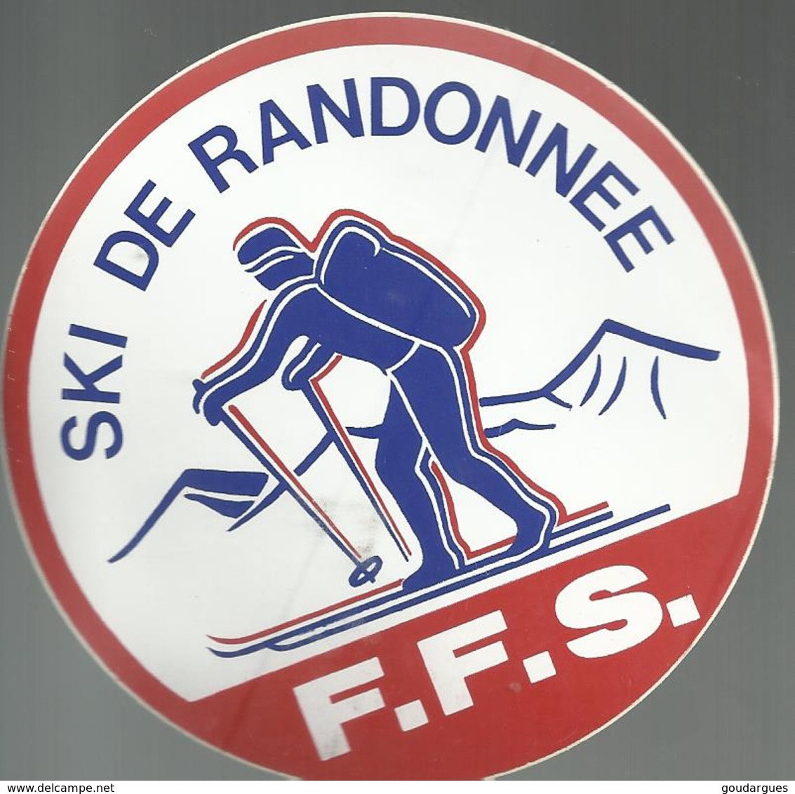 Autocollant - F.F.S Ski De Randonnée - Autocollants