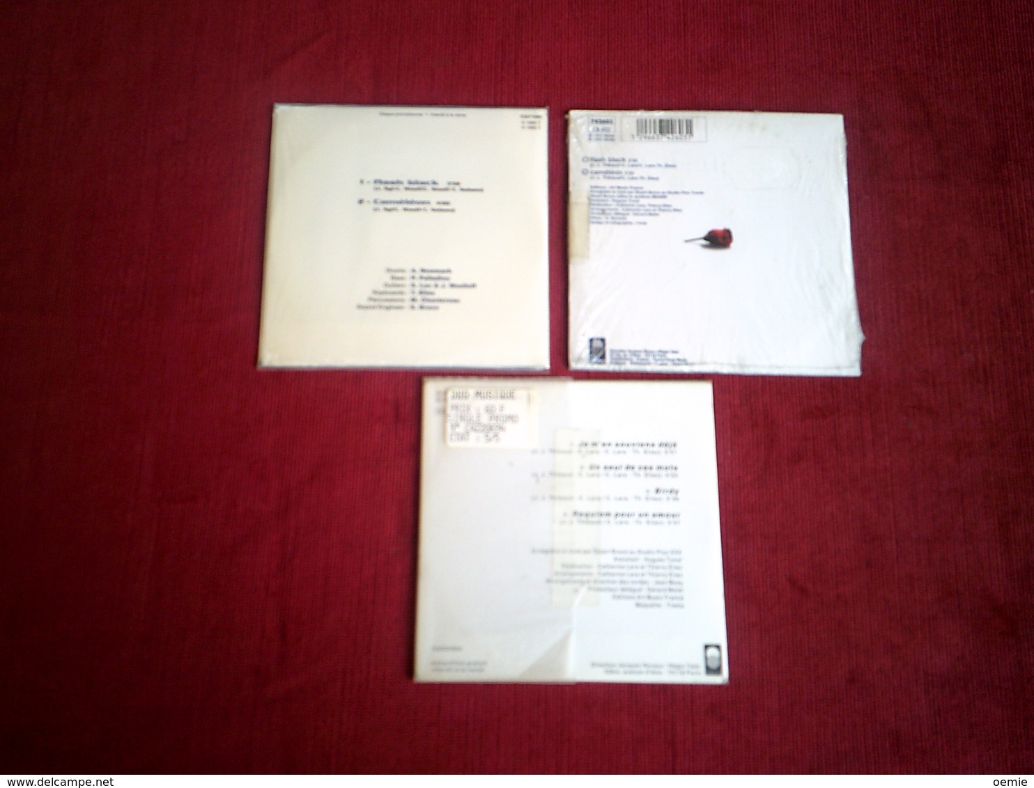 CATHERINE  LARA    °  COLLECTION DE 3 CD SINGLE - Vollständige Sammlungen