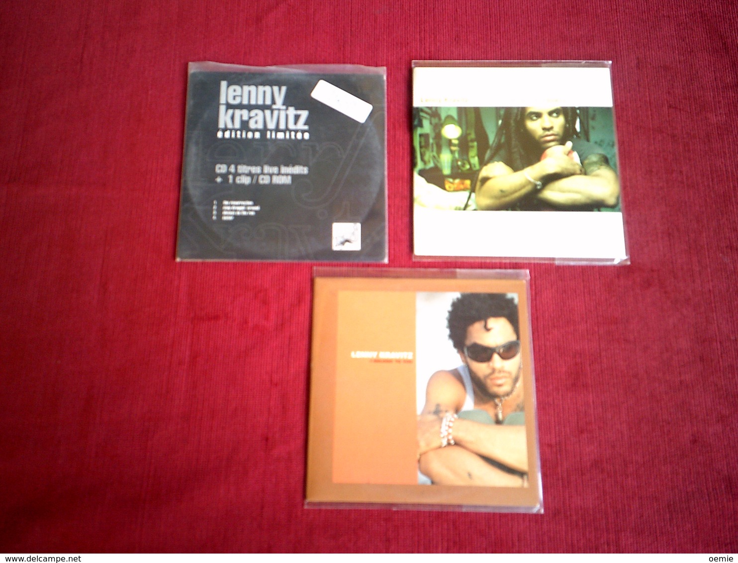 LENNY  KRAVITZ   COLLECTION DE 3 CD SINGLE - Collezioni