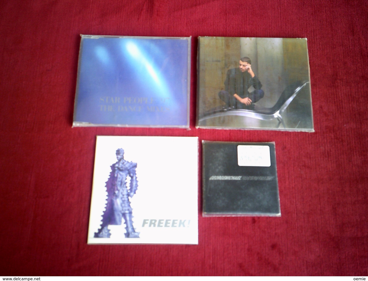 GEORGE MICHAEL  ° COLLECTION DE 4 CD SINGLE - Volledige Verzamelingen